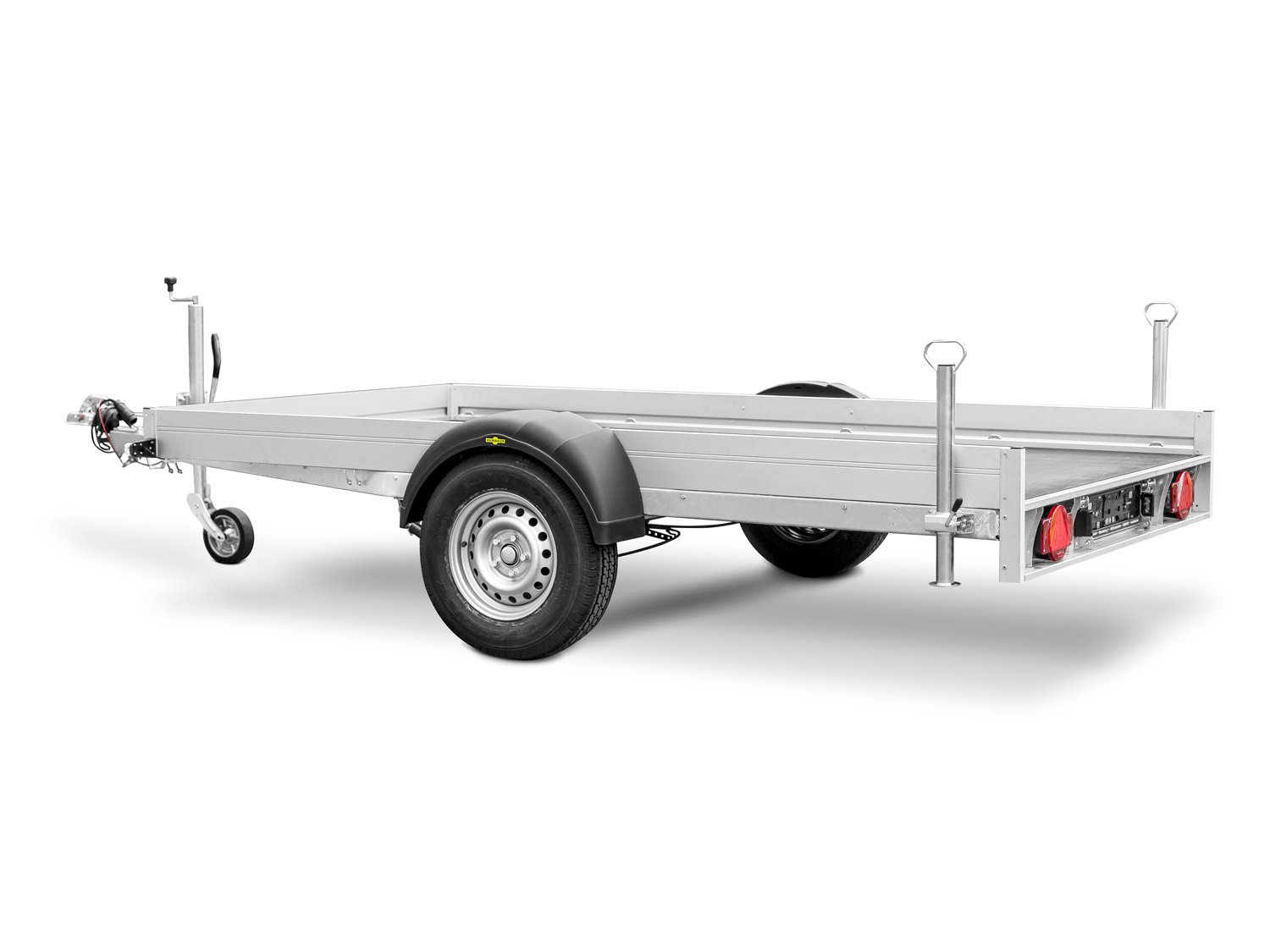 Humbaur Autotransporter KFT153117 – Motorradpaket – Ladefläche 311,5 × 176,5 cm – 1500 kg – Einachser – Ansicht 1