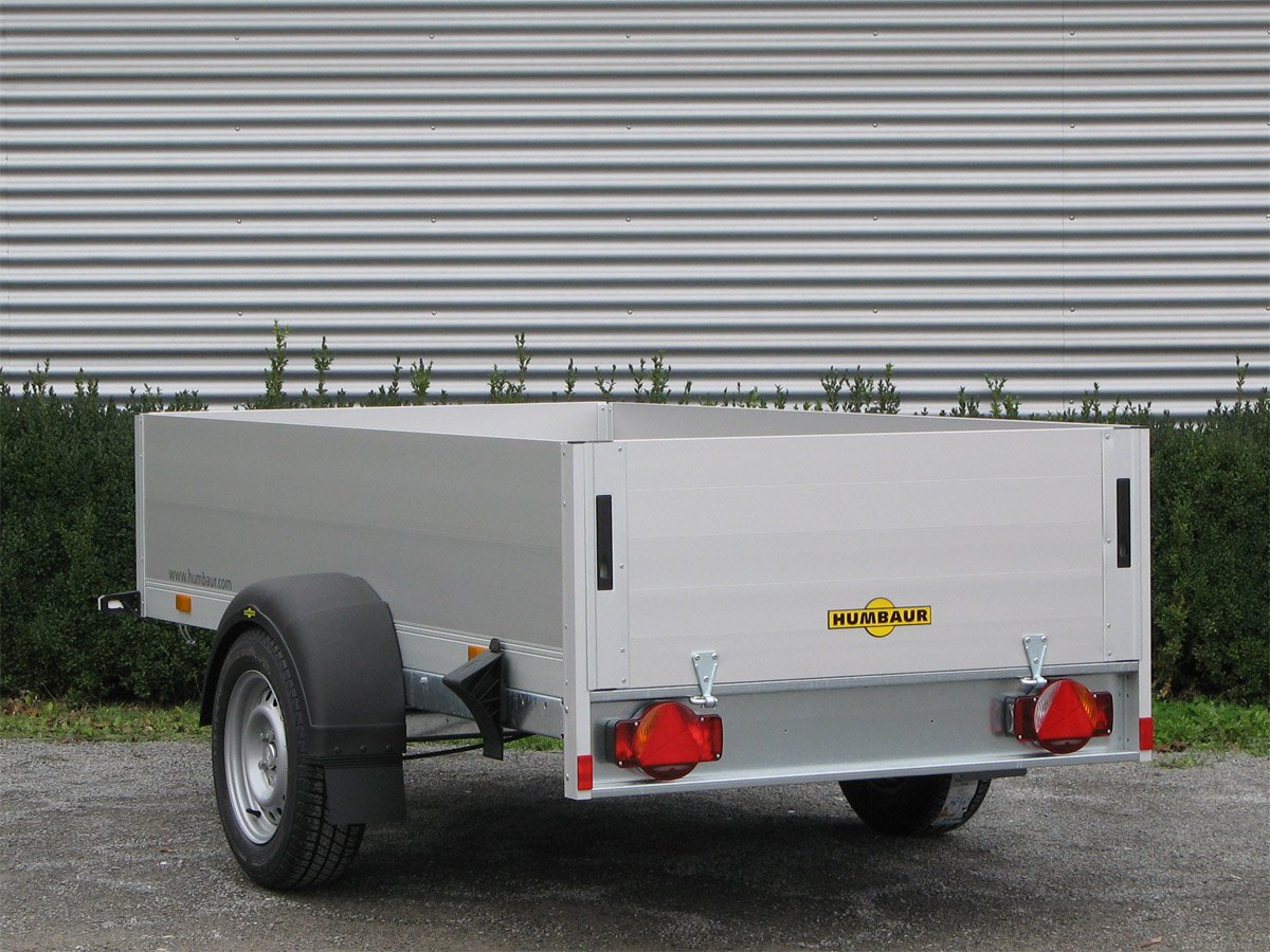 Humbaur Kastenanhänger HA132513-5 – 500 mm Bordwand – Ladefläche 251 × 131 cm – 1300 kg – Einachser – Ansicht 4