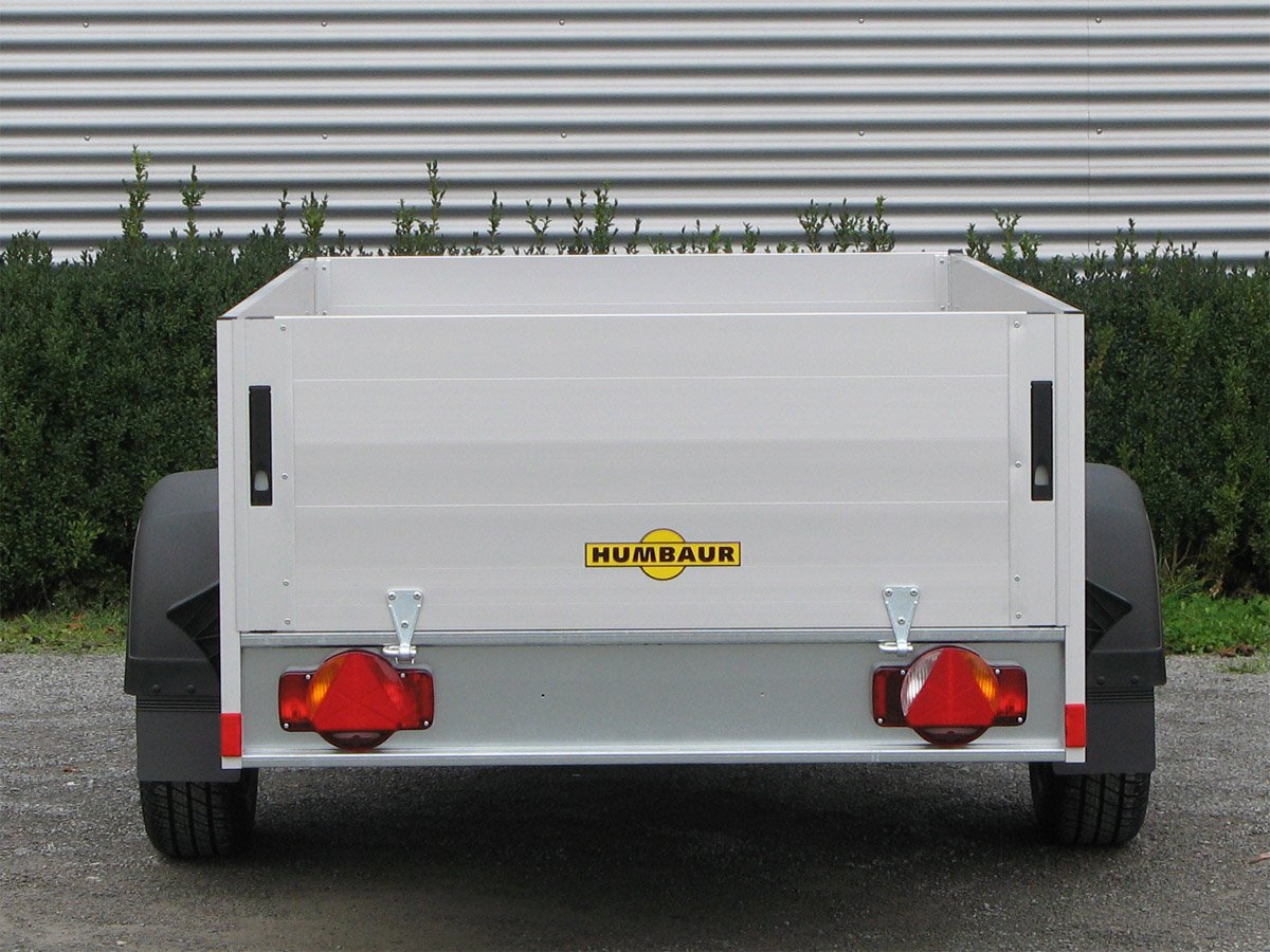Humbaur Kastenanhänger HA132513-5 – 500 mm Bordwand – Ladefläche 251 × 131 cm – 1300 kg – Einachser – Ansicht 5