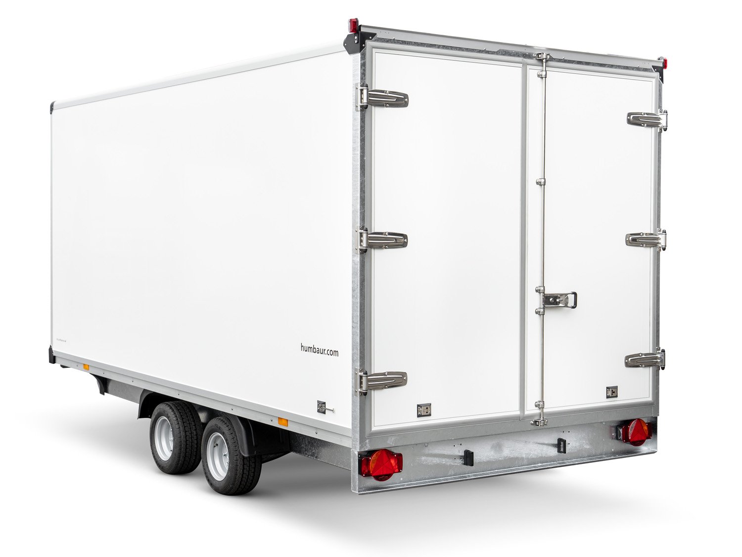 Humbaur Kofferanhänger HK 35 52 25 - 20 PF30 – Ladefläche 518,5 × 243 cm – 3500 kg – Tandemachser – Ansicht 2