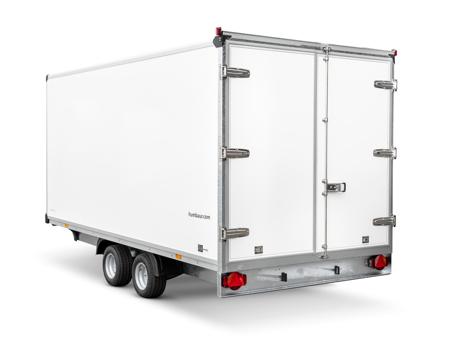 Humbaur Kofferanhänger HKN 35 62 21 - 20 PF30 – Ladefläche 618,5 × 203 cm – 3500 kg – Tandemachser – Ansicht 2