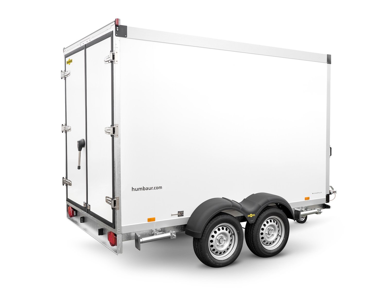 Humbaur Kühlkoffer HGK 30 32 18 - 21 PF60 Deluxe – Ladefläche 313 × 167 cm – 3000 kg – Tandemachser – Ansicht 2