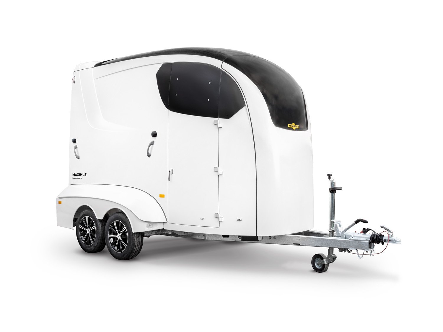 Humbaur Pferdeanhänger Maximus DELUXE 2700 S – Ladefläche 356 × 180 cm – 2700 kg – Tandemachser – Ansicht 1