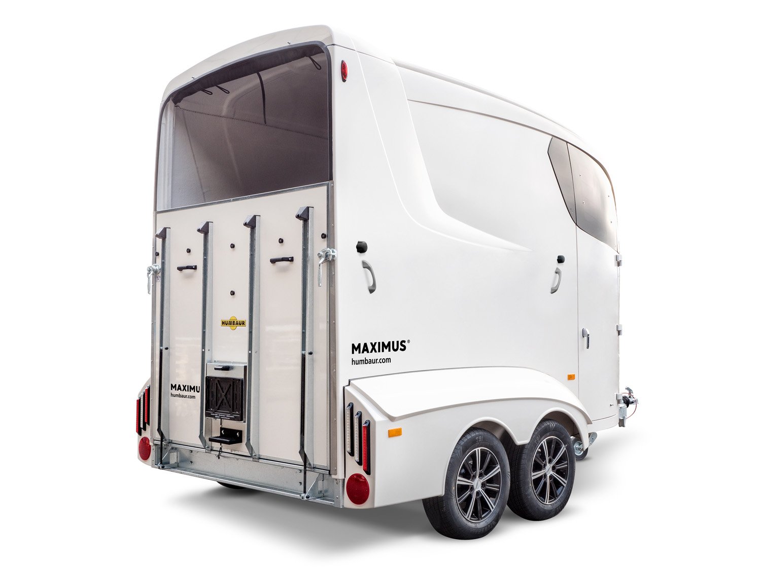 Humbaur Pferdeanhänger Maximus DELUXE 2700 S – Ladefläche 356 × 180 cm – 2700 kg – Tandemachser – Ansicht 3