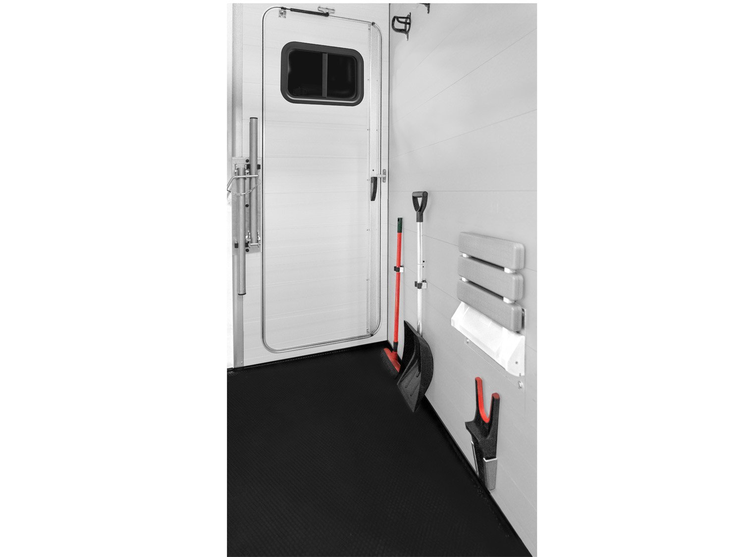 Humbaur Pferdeanhänger Notos Xtra UP 2700 – Ladefläche 413,2 × 171,4 cm – 2700 kg – Tandemachser – Ansicht 3