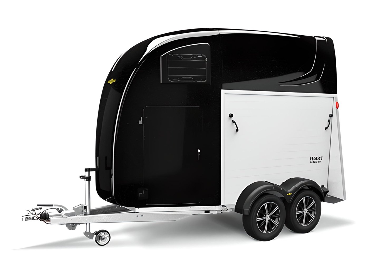 Humbaur Pferdeanhänger Pegasus 2700 S Alu – Ladefläche 346 × 171 cm – 2700 kg – Tandemachser – Ansicht 2