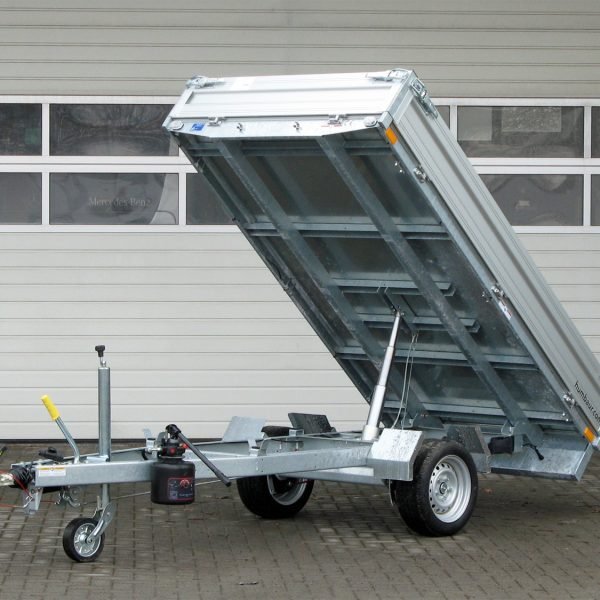 Humbaur Rückwärtskipper HUK 182715 – FLEX e Pump – Ladefläche 268 × 150 cm – 1800 kg – Einachser – Ansicht 1