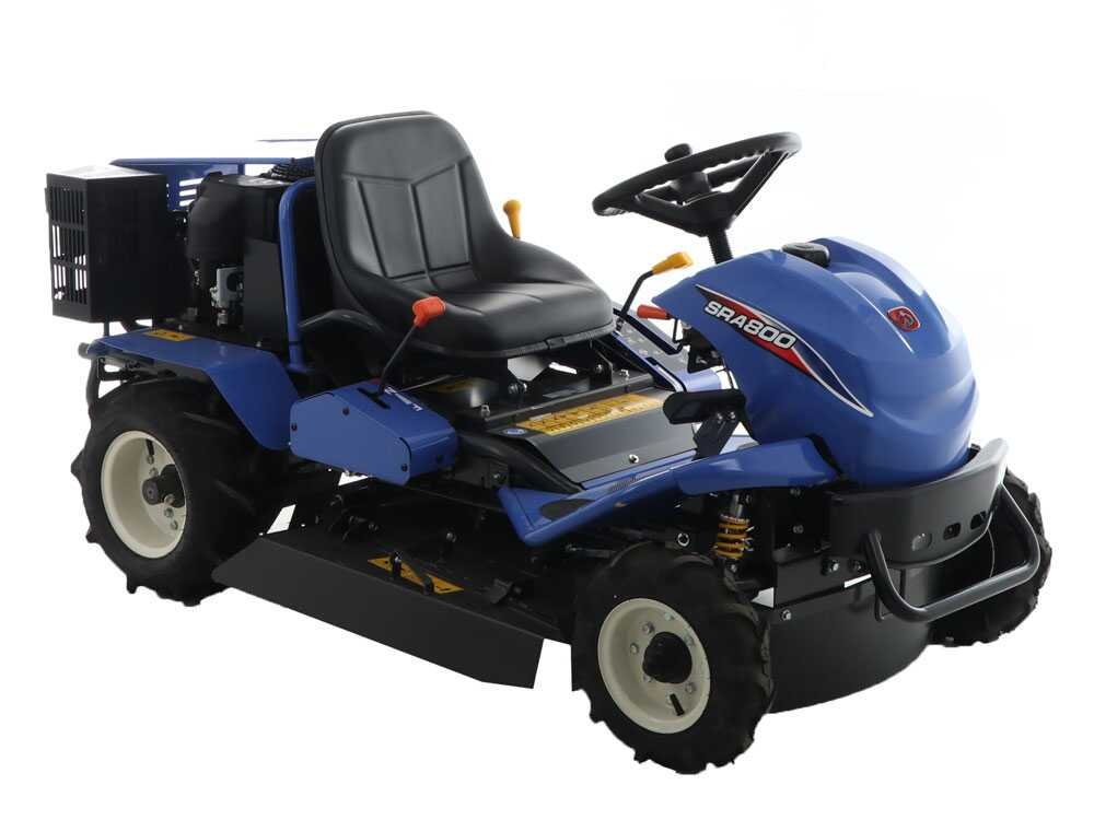 Iseki SRA 800A 2WD Hochgras-Aufsitzmäher – 80 cm Schnittbreite – Hydrostatik – mit Mulchfunktion – Ansicht 3