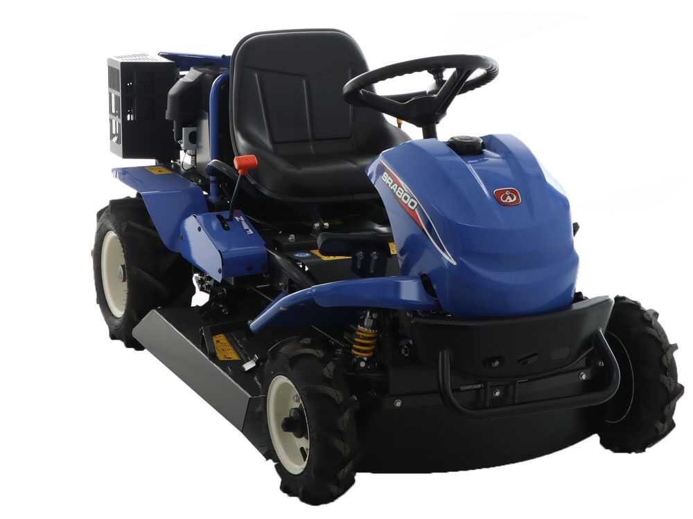 Iseki SRA 800A 2WD Hochgras-Aufsitzmäher – 80 cm Schnittbreite – Hydrostatik – mit Mulchfunktion – Ansicht 5