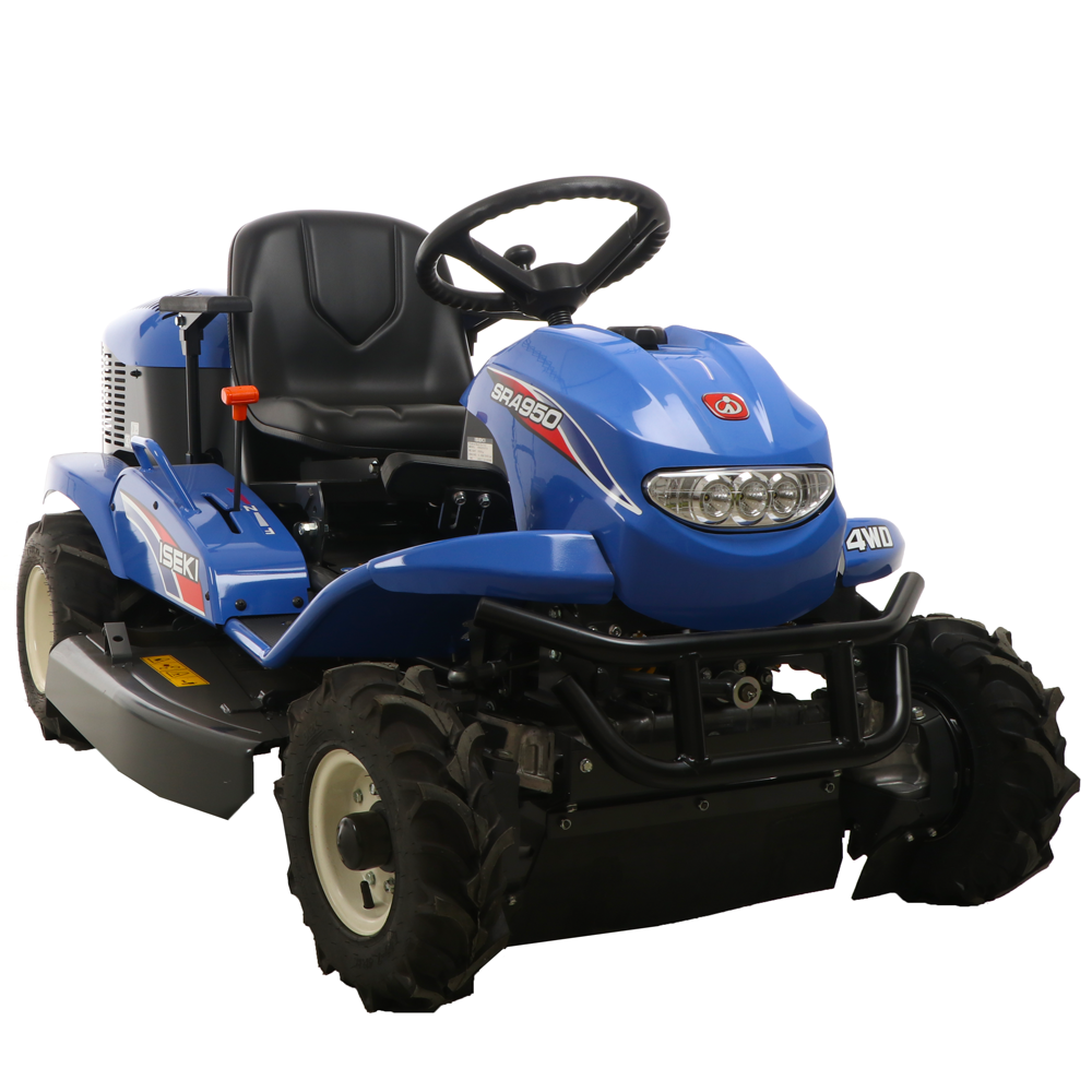 Hochgras- Iseki SRA 950A 4WD Hochgras-Aufsitzmäher – 95 cm Schnittbreite – Hydrostatik – mit Mulchfunktion – Ansicht 1