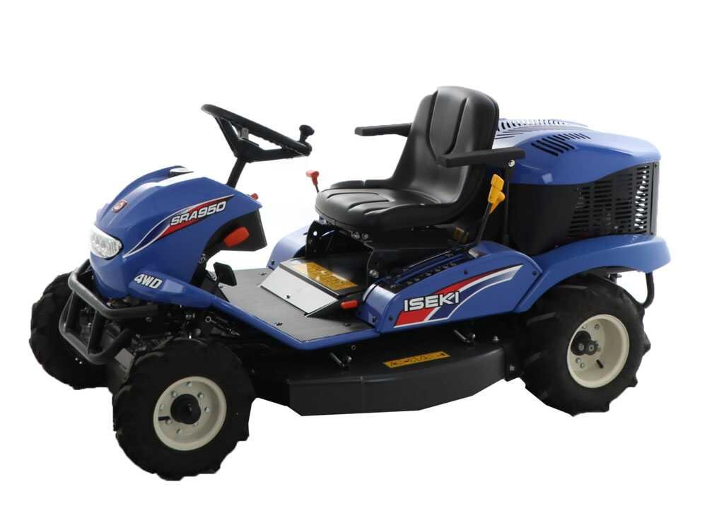 Hochgras- Iseki SRA 950A 4WD Hochgras-Aufsitzmäher – 95 cm Schnittbreite – Hydrostatik – mit Mulchfunktion – Ansicht 3