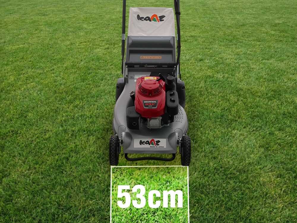 KAAZ LM 5360 HXAR PRO HS Benzin-Rasenmäher – 53 cm Schnittbreite – Heckantrieb – mit Fangkorb – Ansicht 3