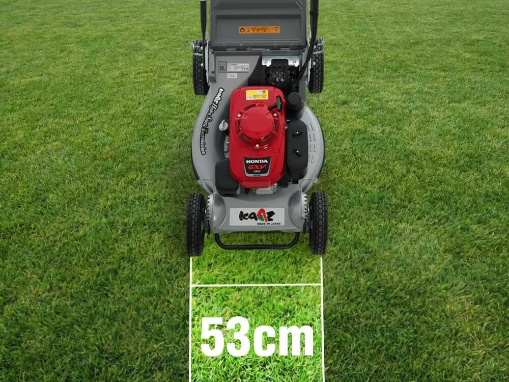 KAAZ LM 5360 HXA HST PRO Benzin-Rasenmäher – 53 cm Schnittbreite – Heckantrieb – mit Fangkorb – Ansicht 4