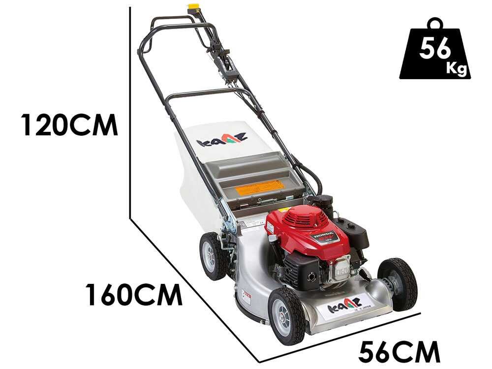 KAAZ LM 5360 HXA Benzin-Rasenmäher – 53 cm Schnittbreite – Heckantrieb – mit Fangkorb – Ansicht 5