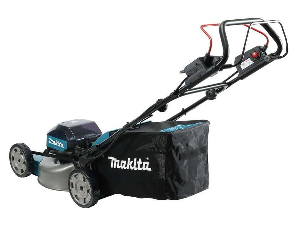 Makita LM004JB101 Akku-Rasenmäher – 53 cm Schnittbreite – mit Radantrieb – mit Fangkorb – Ansicht 3