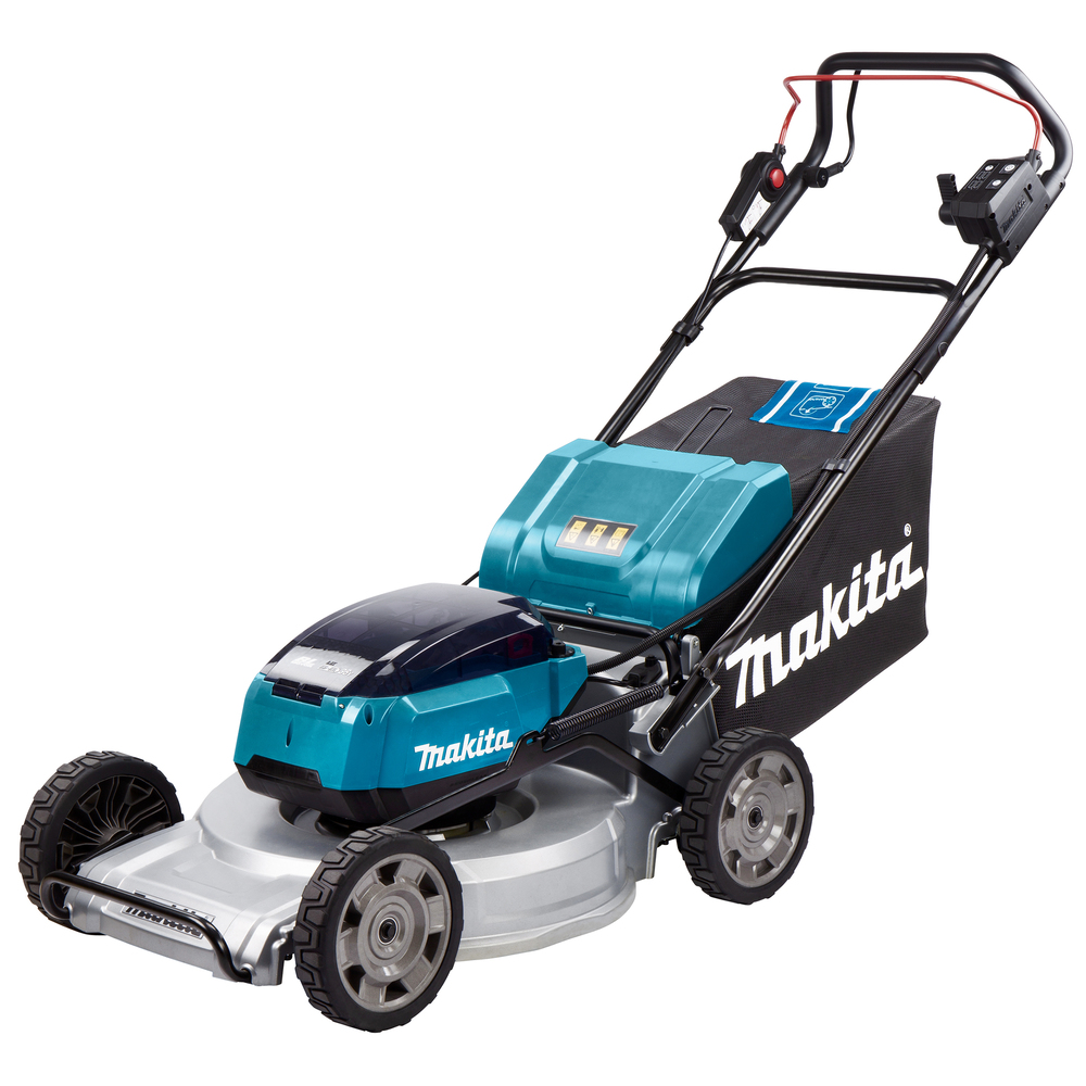 Makita DLM533Z Akku-Rasenmäher – mit Radantrieb – mit Fangkorb – Ansicht 1