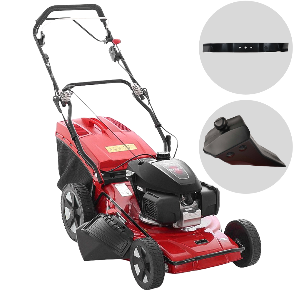 Marina Systems AGRI 55 SH 3V ZHW Benzin-Rasenmäher – 51 cm Schnittbreite – Heckantrieb – mit Fangkorb – Ansicht 1