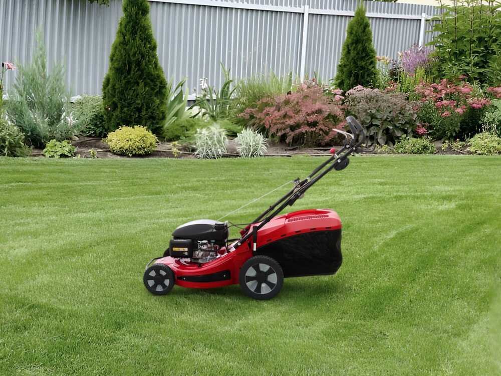 Marina Systems AGRI 55 SH 3V ZHW Benzin-Rasenmäher – 51 cm Schnittbreite – Heckantrieb – mit Fangkorb – Ansicht 5