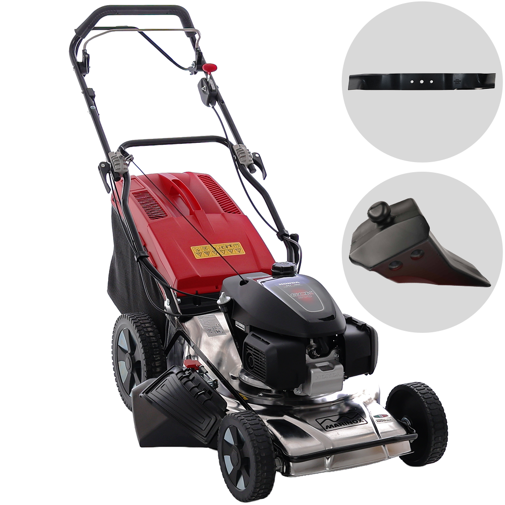 Marina Systems MX 55 SH Benzin-Rasenmäher – 52 cm Schnittbreite – Heckantrieb – mit Fangkorb – Ansicht 1