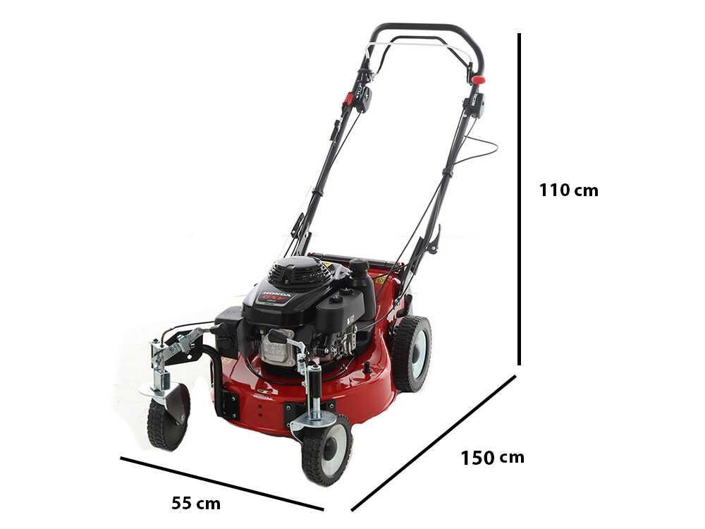 Marina Systems Pivot 53SH PRO Benzin-Rasenmäher – 53 cm Schnittbreite – Heckantrieb – mit Fangkorb – Ausführung 2 – Ansicht 2
