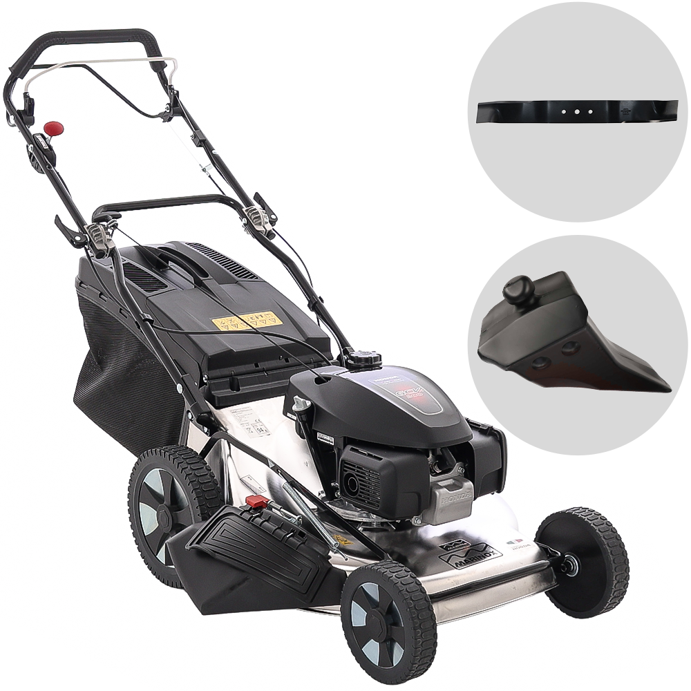Marina Systems MX 57 SH Benzin-Rasenmäher – 57 cm Schnittbreite – Heckantrieb – mit Fangkorb – Ansicht 1