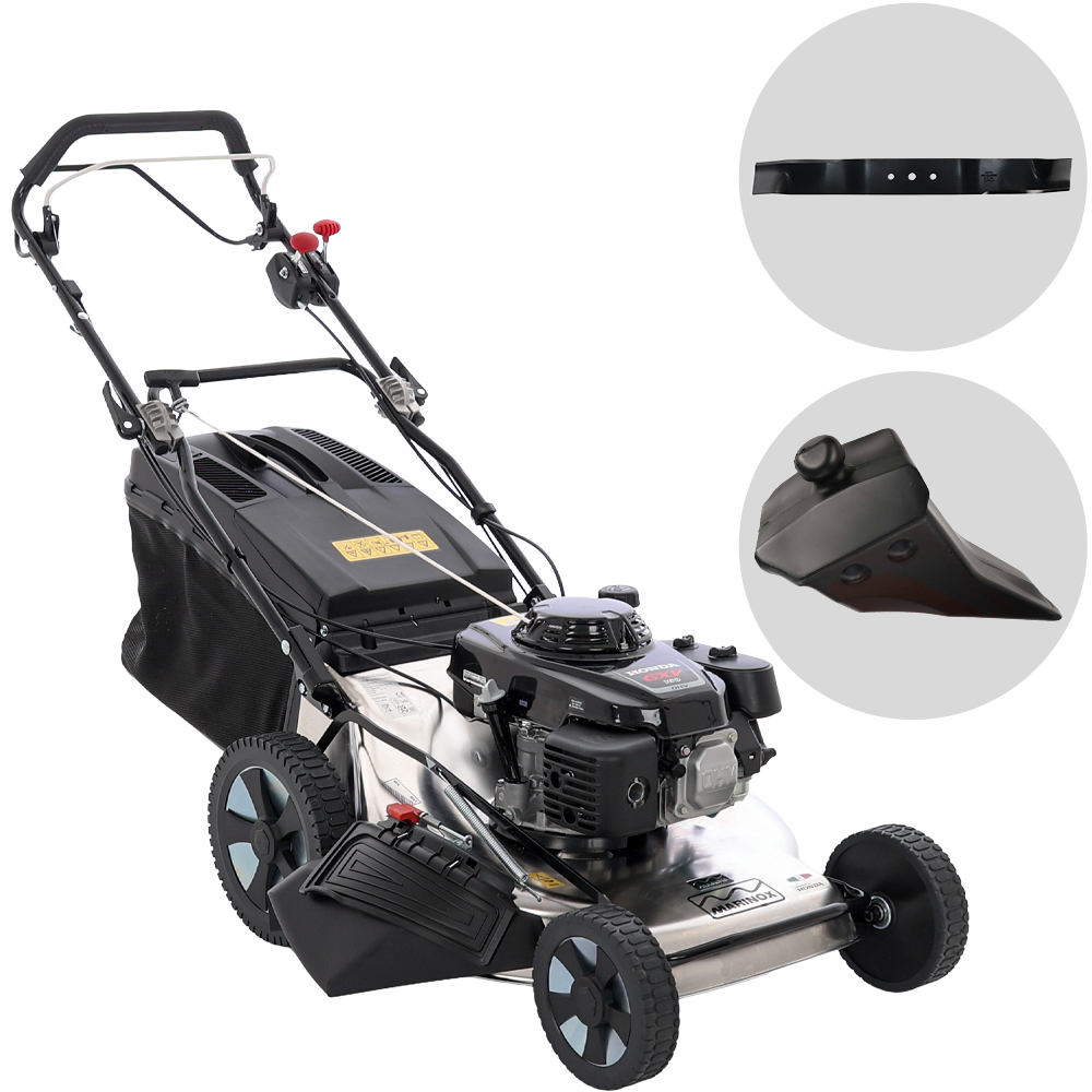 Marina Systems MX 57 SH Benzin-Rasenmäher – 57 cm Schnittbreite – Heckantrieb – mit Fangkorb – Ausführung 2 – Ansicht 1