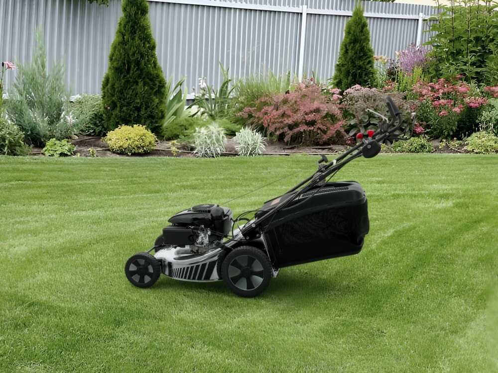 Marina Systems MX 57 SK Benzin-Rasenmäher – 57 cm Schnittbreite – Heckantrieb – mit Fangkorb – Ausführung 2 – Ansicht 5