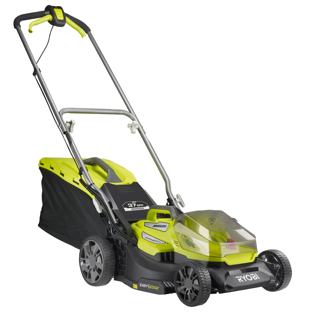RYOBI RY18LMX37A-0 Akku-Rasenmäher – 37 cm Schnittbreite – mit Fangkorb – Ansicht 1