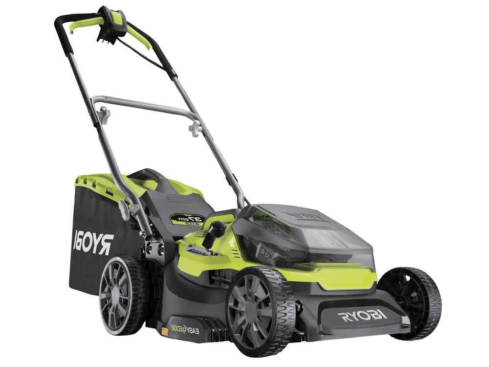 Ryobi Hybrid RY18LMH37A-250 Akku-Rasenmäher – 37 cm Schnittbreite – zum Schieben – mit Fangkorb – Ansicht 5