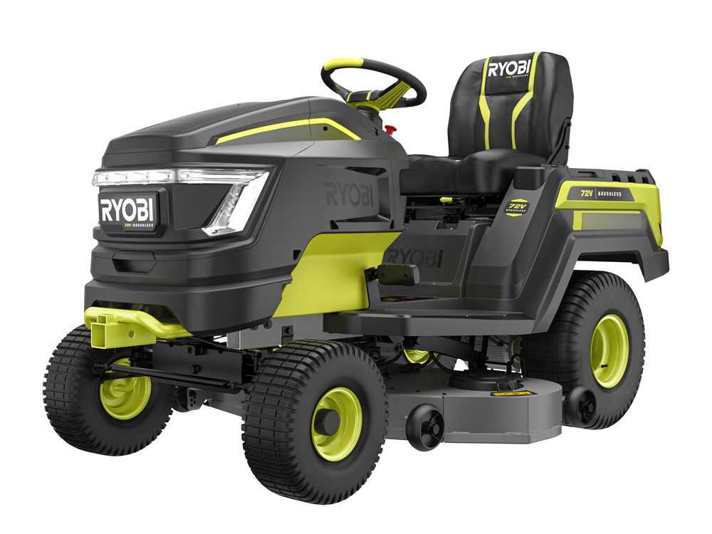 RYOBI RY72TMX117-310 - 72V / 3x10Ah Akku-Rasentraktor – 117 cm Schnittbreite – Automatisch – Ansicht 2