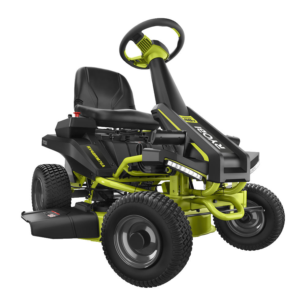Ryobi RY48RM76A Akku-Rasentraktor – 76 cm Schnittbreite – Automatisch – mit Mulchfunktion – Ansicht 1