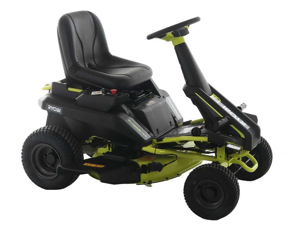 Ryobi RY48RM76A Akku-Rasentraktor – 76 cm Schnittbreite – Automatisch – mit Mulchfunktion – Ansicht 5