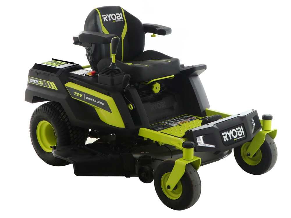 Ryobi ZTRX107 Nullwendekreismäher – 107 cm Schnittbreite – Automatisch – mit Mulchfunktion – Ansicht 3