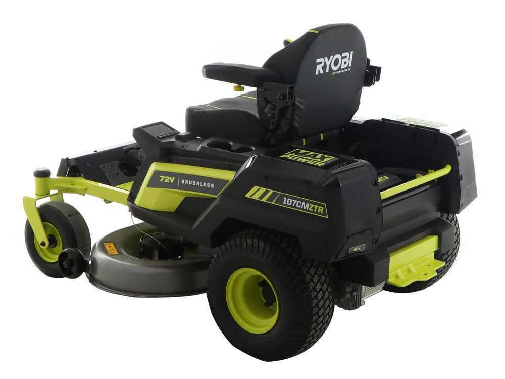 Ryobi ZTRX107 Nullwendekreismäher – 107 cm Schnittbreite – Automatisch – mit Mulchfunktion – Ansicht 4