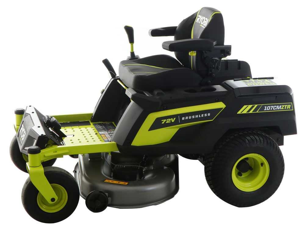 Ryobi ZTRX107 Nullwendekreismäher – 107 cm Schnittbreite – Automatisch – mit Mulchfunktion – Ansicht 5