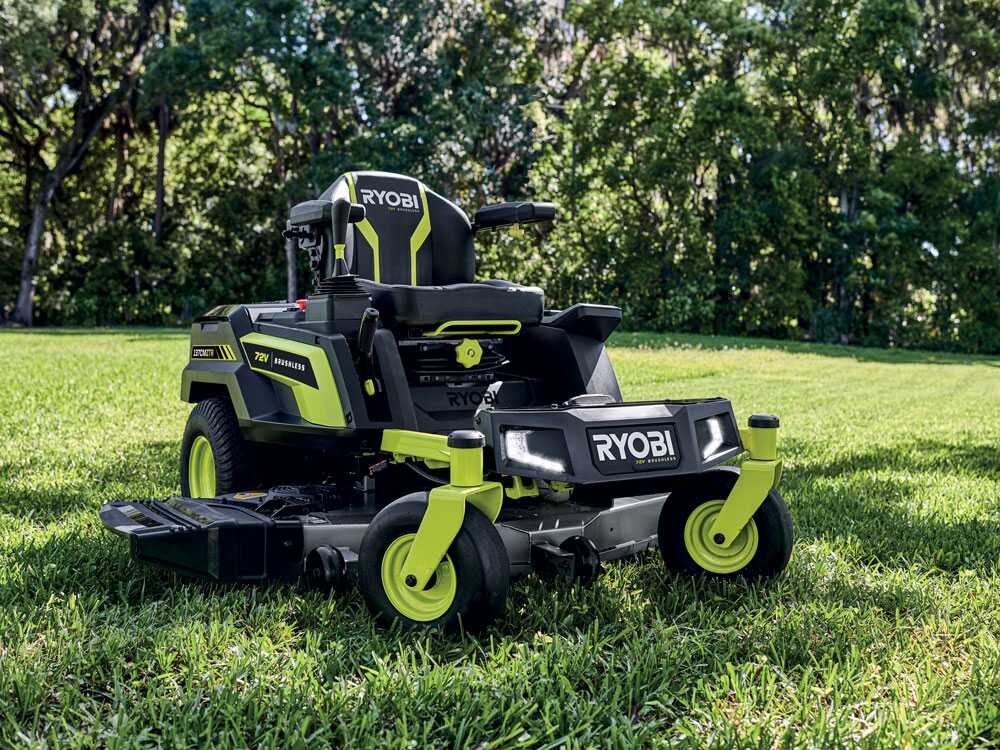 Ryobi ZTRX137 Nullwendekreismäher – 137 cm Schnittbreite – Automatisch – mit Mulchfunktion – Ansicht 4