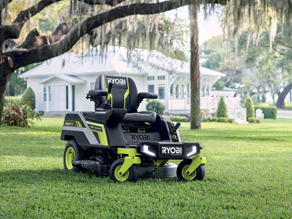 Ryobi ZTRX76 Nullwendekreismäher – 76 cm Schnittbreite – Automatisch – mit Mulchfunktion – Ansicht 3