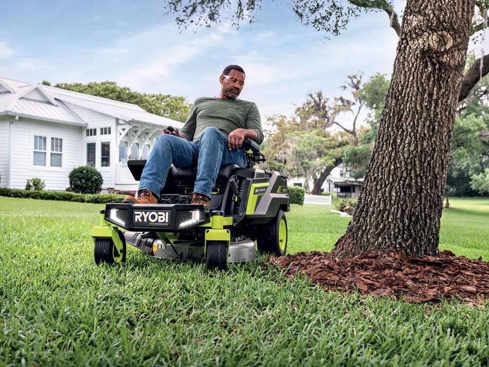 Ryobi ZTRX76 Nullwendekreismäher – 76 cm Schnittbreite – Automatisch – mit Mulchfunktion – Ansicht 5