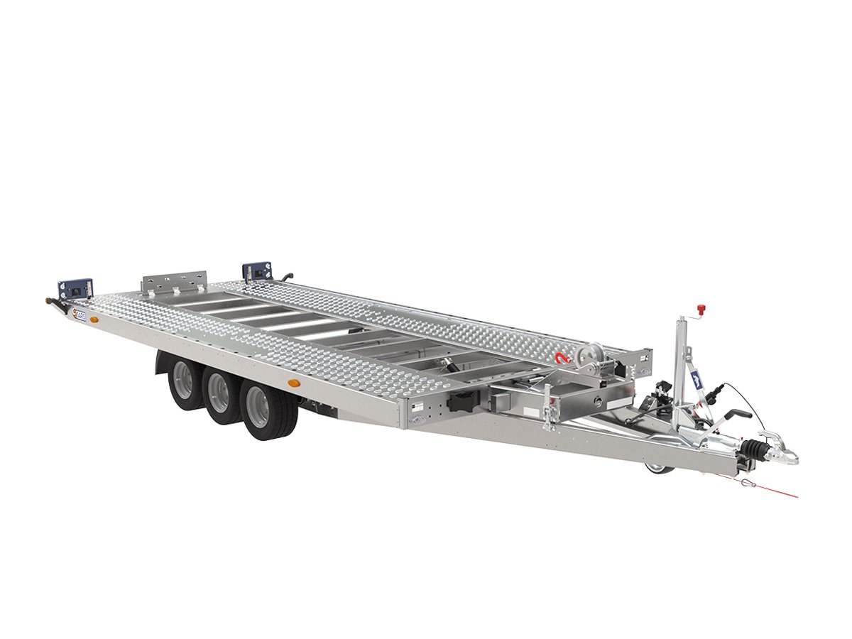 Saris Autotransporter AT 480 200 3500 3 K – hydraulische Kippfunktion – Ladefläche 480 × 200 cm – 3500 kg – 3-Achser – Ansicht 1
