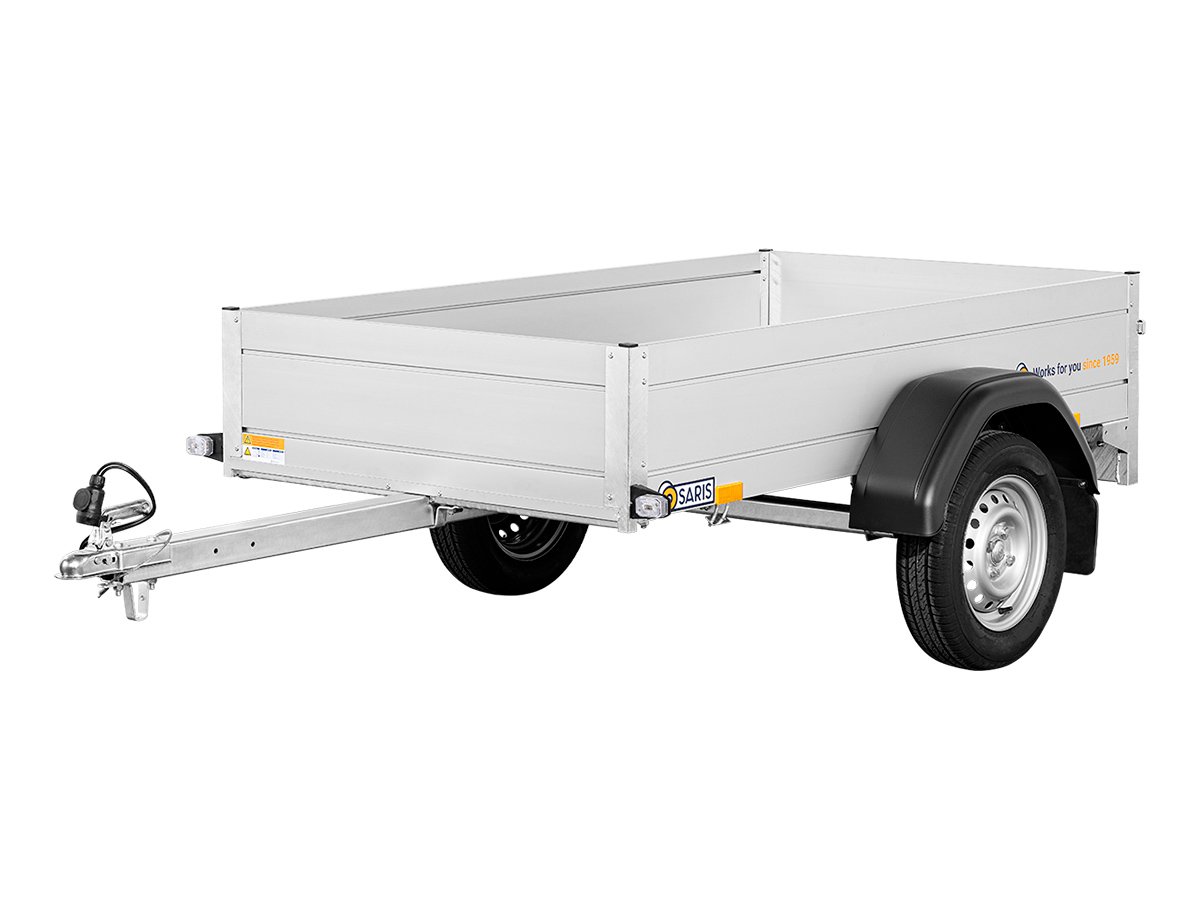 Saris Kastenanhänger MC 205 113 750 1 – Ladefläche 205 × 113 cm – 750 kg – Einachser – Ansicht 1