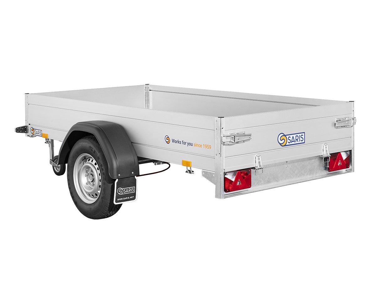 Saris Kastenanhänger MC 205 133 1350 1 – Ladefläche 205 × 133 cm – 1350 kg – Einachser – Ansicht 3