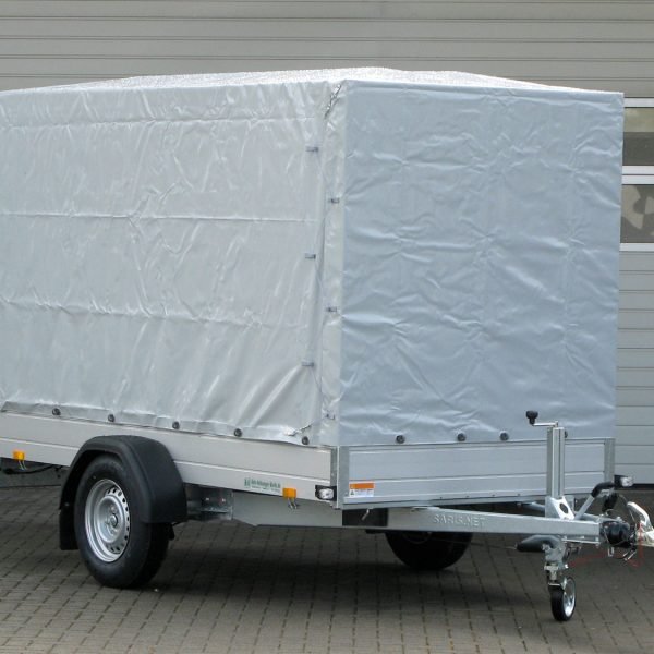 Saris Kastenanhänger MP 305 153 1500 1 – Planenaufbau 1800 mm 100km/h – Ladefläche 305 × 153 cm – 1500 kg – Einachser – Ansicht 1