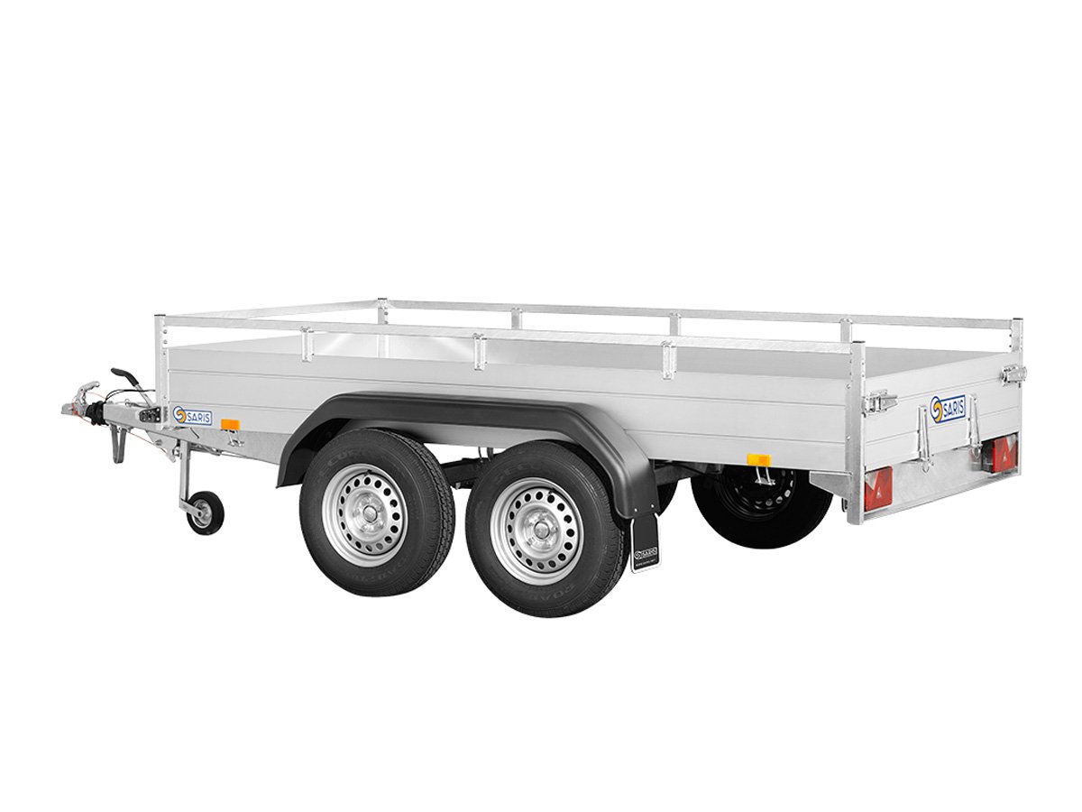 Saris Kastenanhänger MP 305 153 2700 2 – Ladefläche 305 × 153 cm – 2700 kg – Tandemachser – Ansicht 3