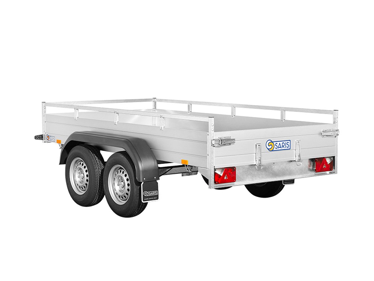 Saris Kastenanhänger MP 305 153 2700 2 – Ladefläche 305 × 153 cm – 2700 kg – Tandemachser – Ansicht 4
