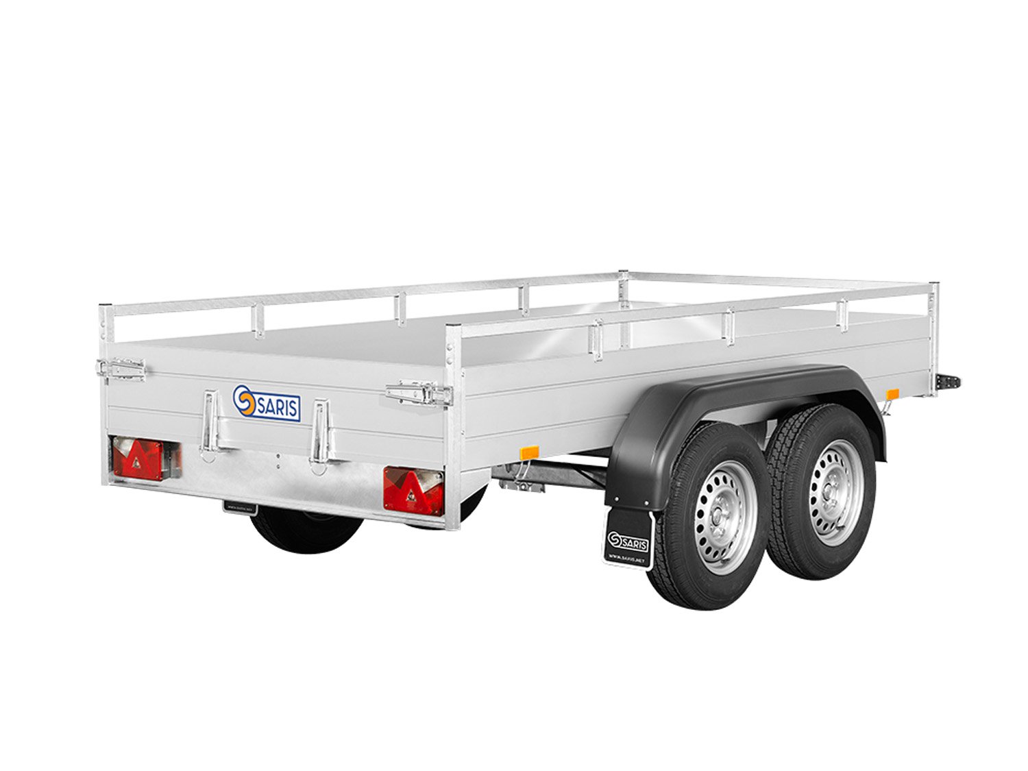 Saris Kastenanhänger MP 305 153 2700 2 – Ladefläche 305 × 153 cm – 2700 kg – Tandemachser – Ansicht 5