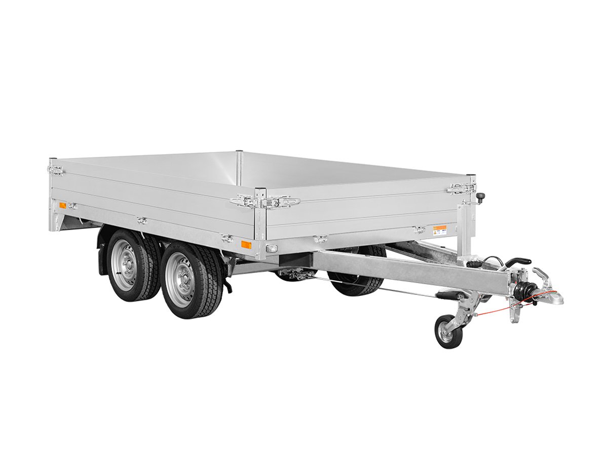 Saris Pritschenhochlader PL 276 170 2700 2 – 35cm Bordwand – Ladefläche 276 × 170 cm – 2700 kg – Tandemachser – Ansicht 1