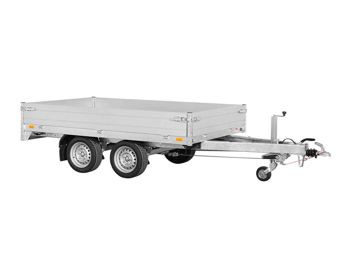 Saris Pritschenhochlader PL 276 170 2700 2 – 35cm Bordwand – Ladefläche 276 × 170 cm – 2700 kg – Tandemachser – Ansicht 2