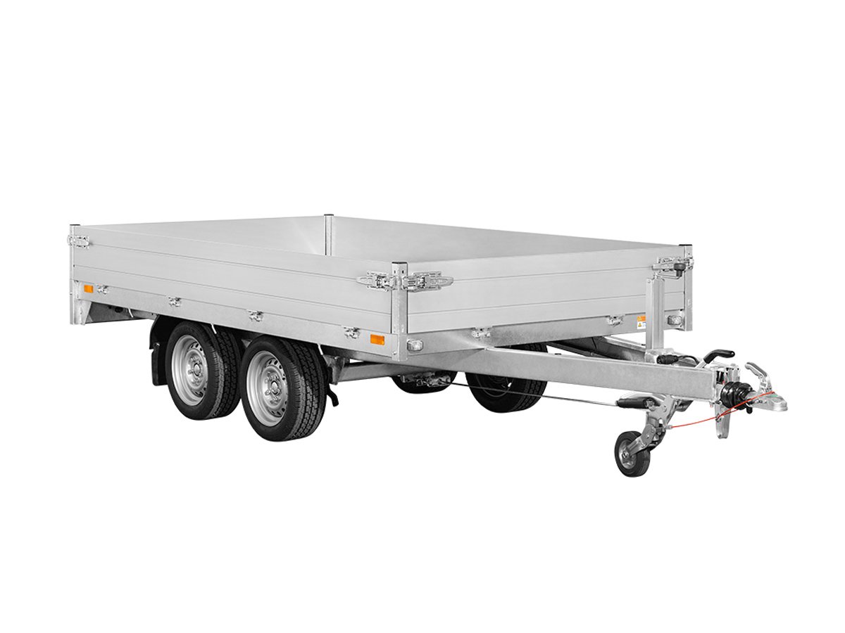 Saris Pritschenhochlader PL 306 170 2000 2 – Ladefläche 306 × 170 cm – 2000 kg – Tandemachser – Ansicht 1