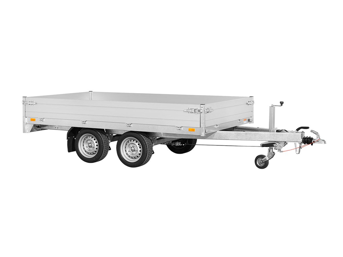 Saris Pritschenhochlader PL 306 170 2000 2 – Ladefläche 306 × 170 cm – 2000 kg – Tandemachser – Ansicht 2