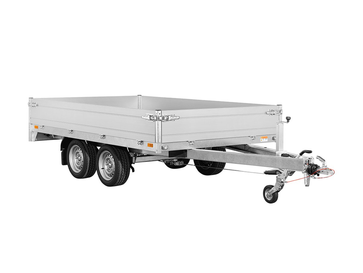 Saris Pritschenhochlader PL 306 184 3500 2 – Ladefläche 306 × 184 cm – 3500 kg – Tandemachser – Ansicht 1
